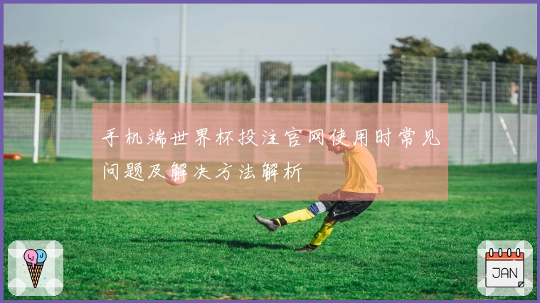 手机端世界杯投注官网使用时常见问题及解决方法解析